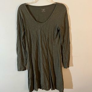 Olive Green Longsleeve Dress